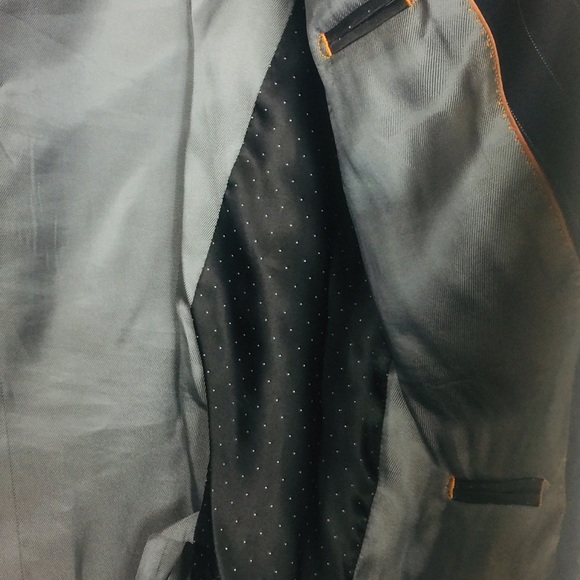 Tiglio Pin Stripe Suit Jacket 40R - Picture 6 of 8